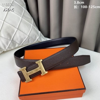 Hermes belt 38mmX100-125cm 8L (8)_749863