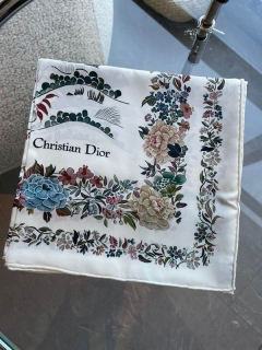 Dior silk scarf 90X90cm E14 (7)_1428195