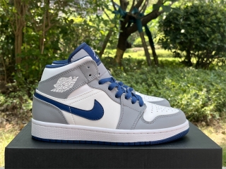 Authentic Air Jordan 1 Mid “True Blue”