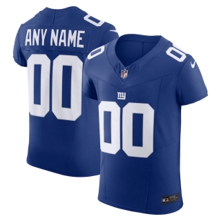 Men's New York Giants Nike Royal Vapor FUSE Elite Custom Jersey