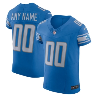 Men's Detroit Lions Nike Blue Vapor FUSE Elite Custom Jersey