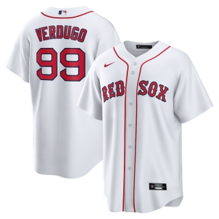 Men's Boston Red Sox Alex Verdugo Nike White Replica Player Jersey