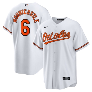 Men's Baltimore Orioles Ryan Mountcastle Nike White Replica Player Jersey