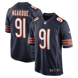 Men's Chicago Bears Yannick Ngakoue Nike Navy Team Game Jersey