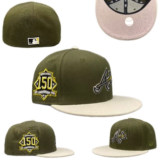 MLB Atlanta Braves Fitted Hat SF -303