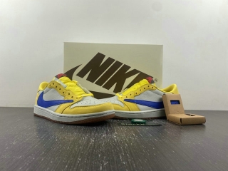 Perfect Air Jordan 1 Low OG “Canary” Men's Shoes