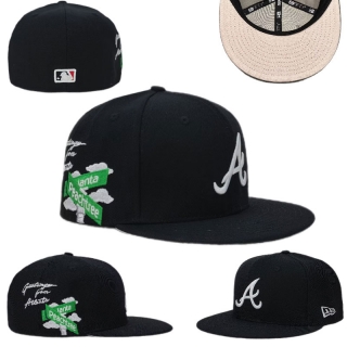 MLB Atlanta Braves Fitted Hat SF - 339