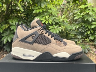 Authentic Travis Scott x Air Jordan 4 Retro Brown