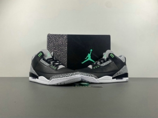 Perfect Air Jordan 3 “Green Glow” Men's Shoes