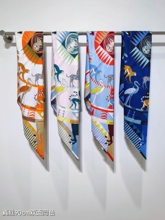 Hermes silk scarf 90X90cm E03 (1)_2768529