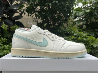 Authentic Air jordan 1 Low Sail lgloo