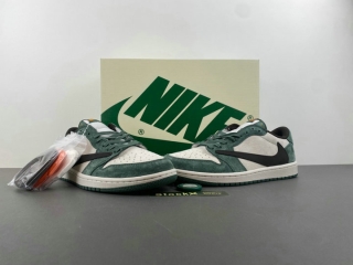 Perfect TS x Air Jordan AJ1 Low Men's Shoes