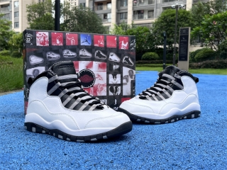 Authentic Air Jordan 10 OG“Steel”