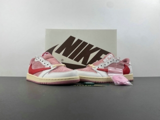 Perfect Travis Scott x Air Jordan 1 Low OG Men's Shoes