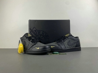 Perfect Air Jordan 1 Low “Elephant” SE Men's Shoes