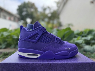 Authentic Air Jordan 4 retro “canyon purple