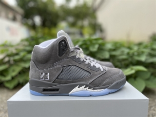Authentic Air Jordan 5 “Wolf Grey”