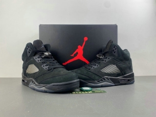 Perfect Air Jordan 5 “Black Cat“ Men's Shoes
