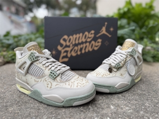 Authentic Air Jordan 4 Somos Eternos