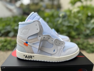Authentic Virgil Abloh Archive x Air Jordan 1 High OG “Alaska