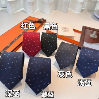 Hermes Tie hm (86)_3663542