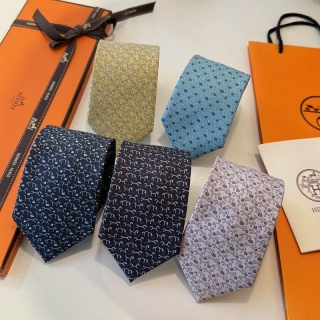 Hermes Tie hm (295)_3663463