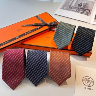 Hermes Tie hm (305)_3663616