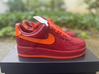 Authentic Nike Air Force 1 Patent Pack Red