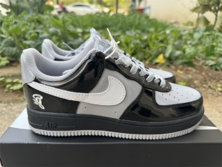 Authentic Nike × Central Cee Air Force 1 '07 Black/White/Gray