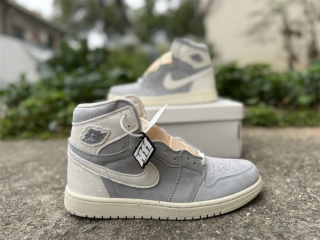 Authentic Air Jordan 1 High Grey