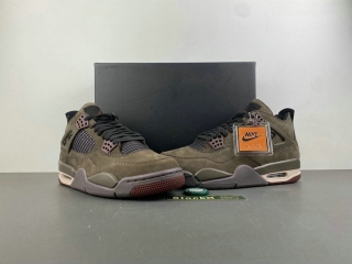 Perfect Air Jordan 4 “Dark Mocha” Men's Shoes