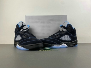 Perfect Air Jordan 5 2026 'Black Blue' Men's Shoes