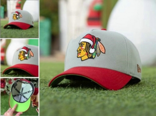 NHL Chicago Blackhawks Adjustable Hat TX  - 2293