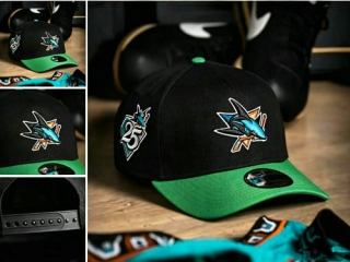 NHL San Jose Sharks Adjustable Hat TX  - 2343
