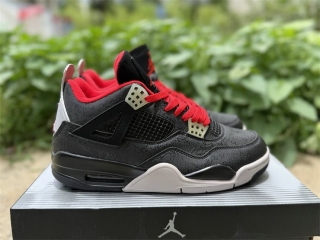 Authentic Air Jordan 4 Black Laser