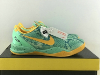 Authentic Nike Kobe 8 Protro “Aqua Python” Men's Shoes