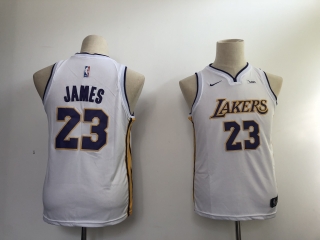 Kids Los Angeles Lakers NBA Jersey005