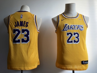 Kids Los Angeles Lakers NBA Jersey011