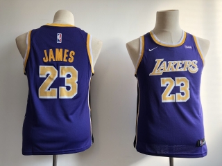 Kids Los Angeles Lakers NBA Jersey012