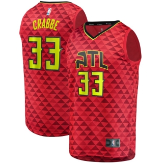 Atlanta Hawks Allen Crabbe Fanatics Branded Fast Break Replica Jersey - Statement Edition