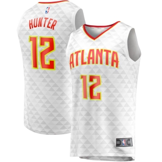 Atlanta Hawks De'Andre Hunter Fanatics Branded Fast Break Replica Jersey - Association Edition