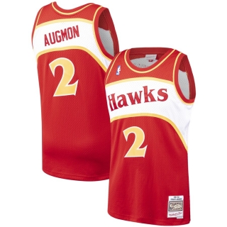 Atlanta Hawks Stacey Augmon Mitchell & Ness Hardwood Classics 1991-92 Swingman Jersey