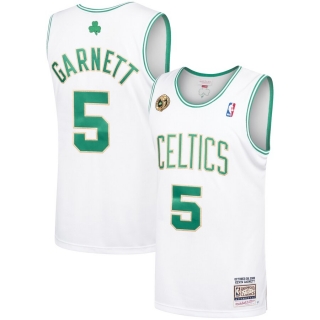 Boston Celtics Kevin Garnett Mitchell & Ness  2008-09 Hardwood Classics Authentic Jersey