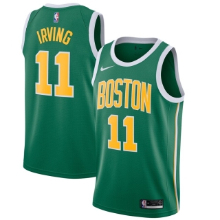 Men's Boston Celtics Kyrie Irving Nike Green 2018-19 Swingman Jersey - Earned Edition