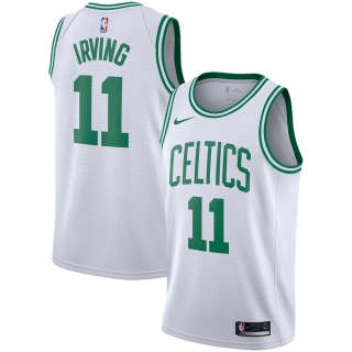 Men's Boston Celtics Kyrie Irving Nike White Replica Swingman Jersey - Association Edition