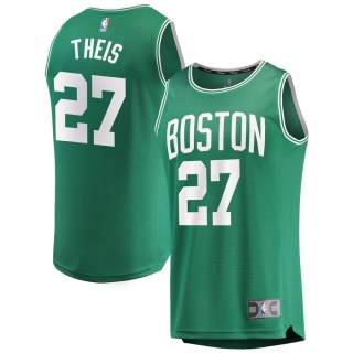 Men's Boston Celtics Daniel Theis Fanatics Branded Green Fast Break Replica Player Jersey