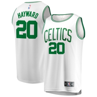 Boston Celtics Gordon Hayward Fanatics Branded Fast Break Replica Jersey-Association Edition