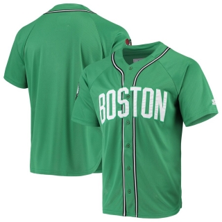 Men's Boston Celtics Starter Kelly Green Legacy Baseball Jersey