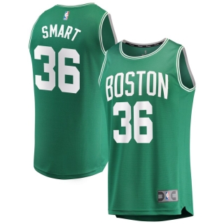 Men's Boston Celtics Marcus Smart Fanatics Branded Green Fast Break Replica Player Jersey