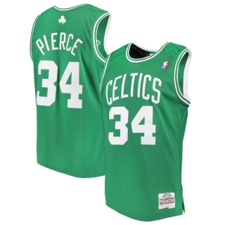 Boston Celtics Paul Pierce Mitchell & Ness Kelly Green 2007-08 Hardwood Classics Swingman